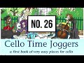 No 26 summer sun  cello time joggers