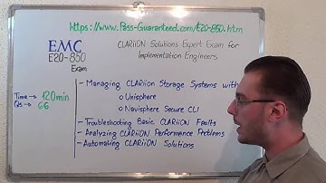 E20-850 – CLARiiON Exam Solutions Expert Test Implementation Questions