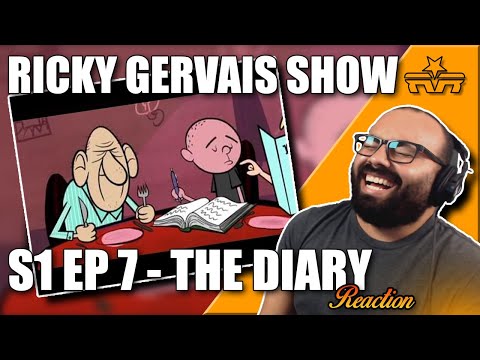 I wanna read the diary! The Ricky Gervais Show Season 1 Episode 07 The Diary |REACTION|
