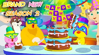 HAPPY NEW YEAR | BRAND NEW - Season 2 | Eena Meena Deeka Official | Funny Cartoons for Kids