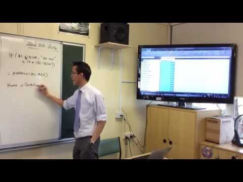 Calculating Heights w/ a Spreadsheet (1 of 3: Setting up the data)