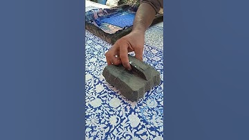 Ajrakh Block Printing  Handicraft of Sindh