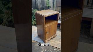 Art Deco Nightstand Bedside Cabinet Restoration #upcycling #artdeco #furnituremakeover #restoration
