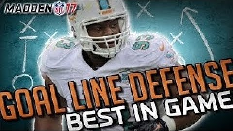 THE BEST GOAL LINE DEFENSE IN MADDEN 17! STOP EVERY GOAL LINE RUN WITH THIS INSANE DEFENSE MADDEN 17