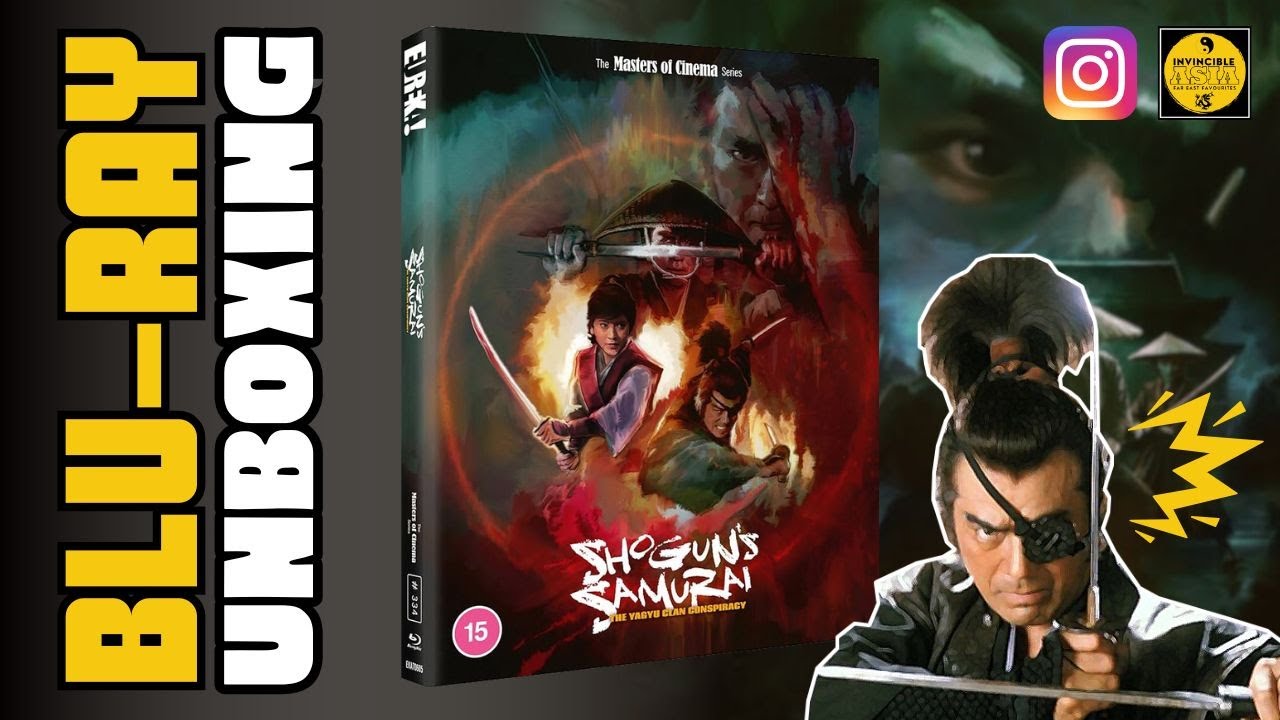 SHOGUNS SAMURAI: The Conspiracy of the Yagyu Clan — Эврика Видео Blu-ray Распаковка и обзор