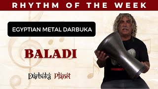 Baladi Rhythm On Classic Egyptian Metal Darbuka Rhythm Of The Week Darbuka Planet