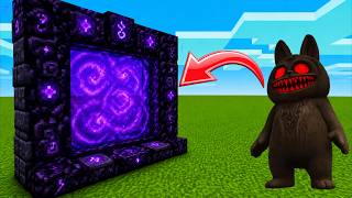 How To Build a 100% WORKING Portal to NEXTBOTS IN PLAYGROUND MOD LABUBU in Minecraft! screenshot 4