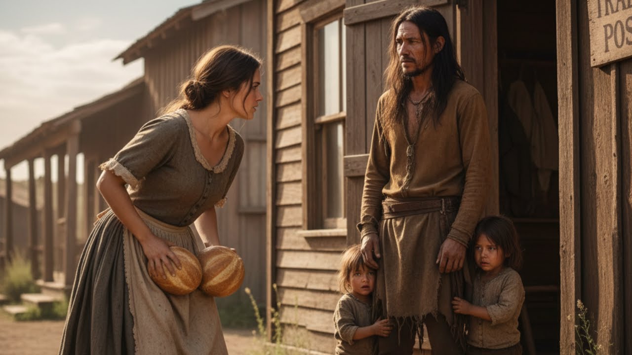 Un apache solitario con tres hijos la acogió, no creerán el porqué...