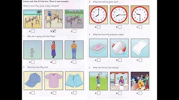 Listening A1+, Flyers 5, Test 1, Part 4