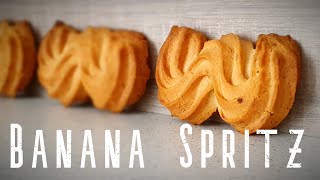 Banana Spritz 😊 Cookies For All Ages