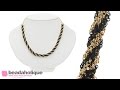 How to Make a Kumihimo Chain Necklace