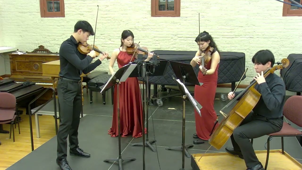 MYA Quartet Concordia Bartok String Quartet No. 2 mov 2