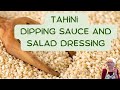 RECIPE FOR LEMONY TAHINI DIP AND DRESSING OIL FREE EASY TO MAKE RECIPE FOR LEMONY TAHINI DIP AND DRESSING OIL FREE EASY TO MAKE