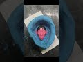 Wax Painting Rachel's Face - start to finish, Double Molding, and Castings Slides #artist #handmade