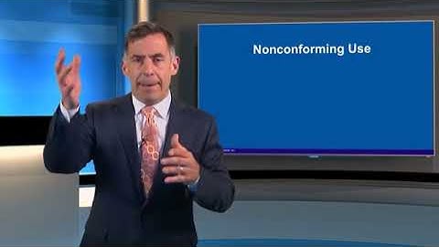 Real Estate ch 20 Nonconforming Use