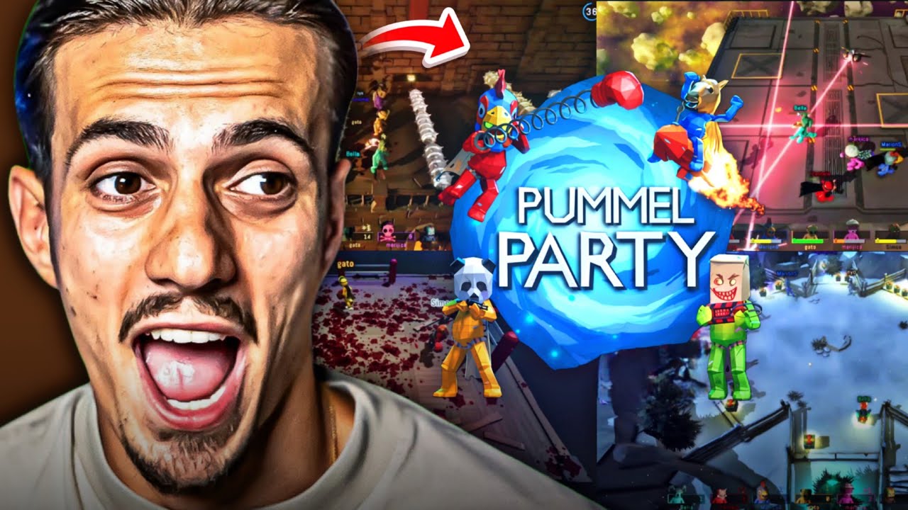 NUGATO I EKIPA IGRAJU PUMMEL PARTY!*smiješno*