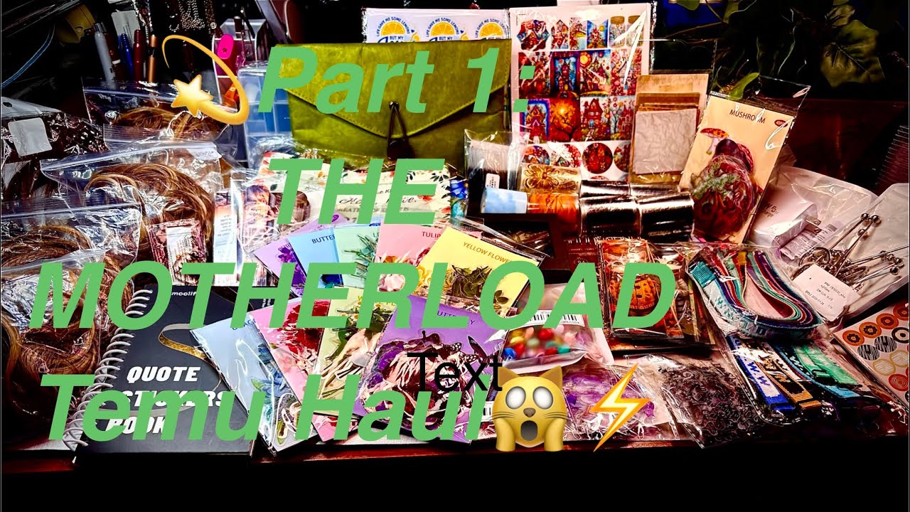 💫 I Have Seriously Hit The MOTHERLOAD!⚡️ TEMU! Part 1💥✨