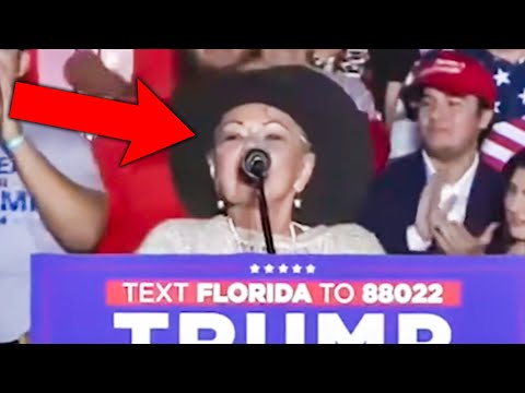 Roseanne Barr EXPLODES In Insane Trump Rally Rant