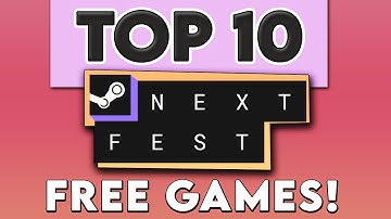THE BEST FREE STEAM GAME DEMOS | Steam Next Fest 2022!