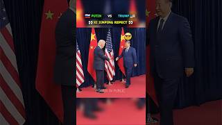 Putin vs Trump 👀 how Xi Jinping respects one more 😳👀