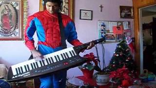 Spiderman Theme Keytar Cover