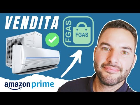 FGAS comunicazione vendite POMPA di CALORE o CONDIZIONATORE Amazon Prime operatori