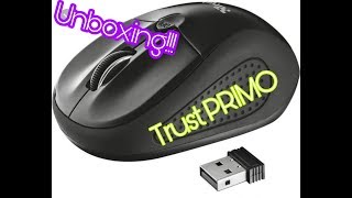Unboxing mouse wireless /Trust PRIMO /