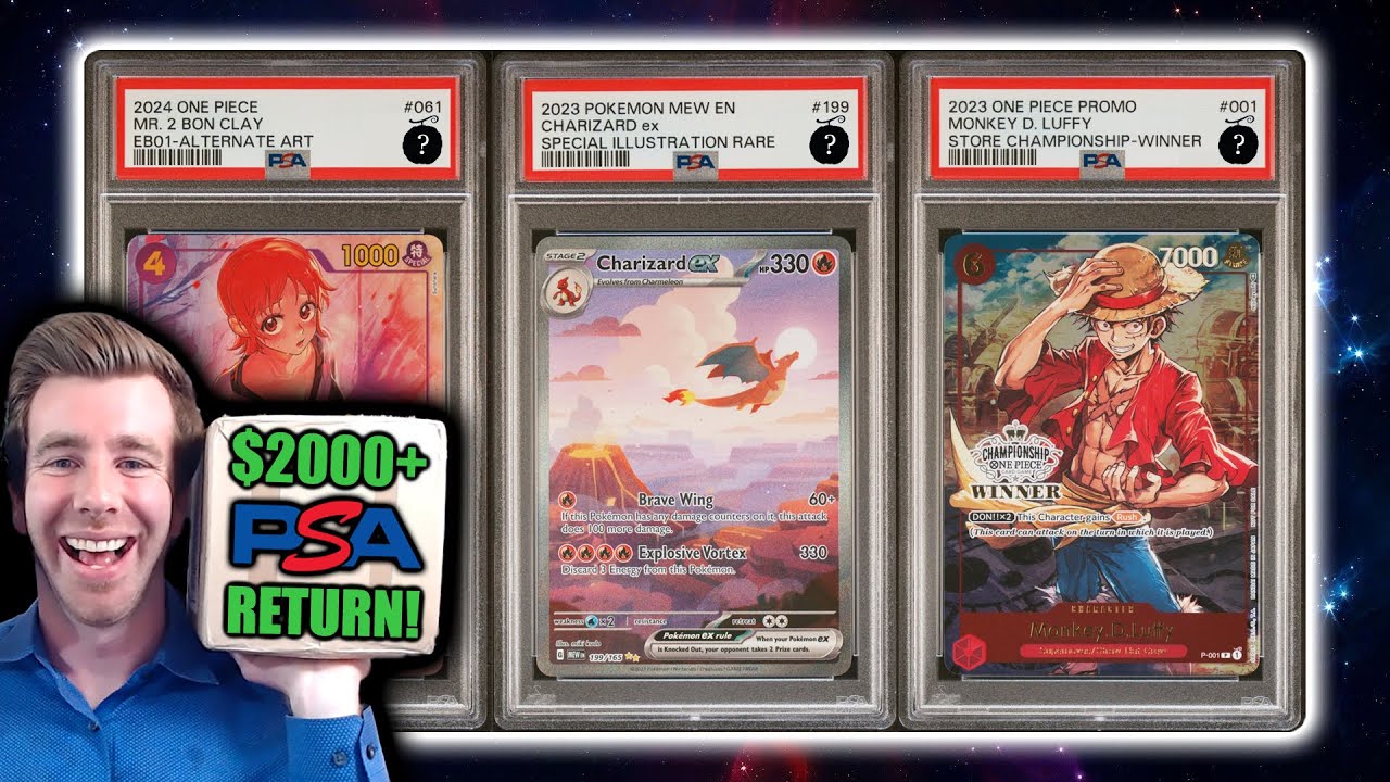 My BEST PSA Return EVER! Pokemon & One Piece Card Collection