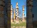 The Five Heads Sculpture in Novi Sad, Serbia #travelvlog #travel #serbia