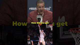 Coach Cal was in awe of this dunk 😲 #shorts