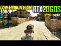 Mafia The Old Country RTX 2060 Super - 1080p Low, Medium, High,