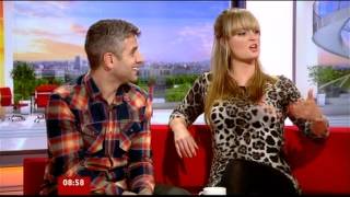 Morgana Robinson Terry Mynott Interview BBC Breakfast 2012