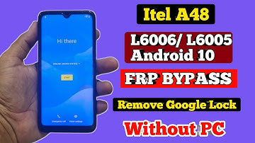 itel A48 (L6006) FRP Bypass" Simple Method | itel A48 Google Account Unlock Letest Update Without PC