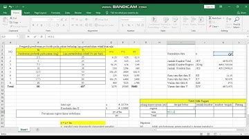 Cara Buat Regresi Linear Sederhana di Microsoft Excel