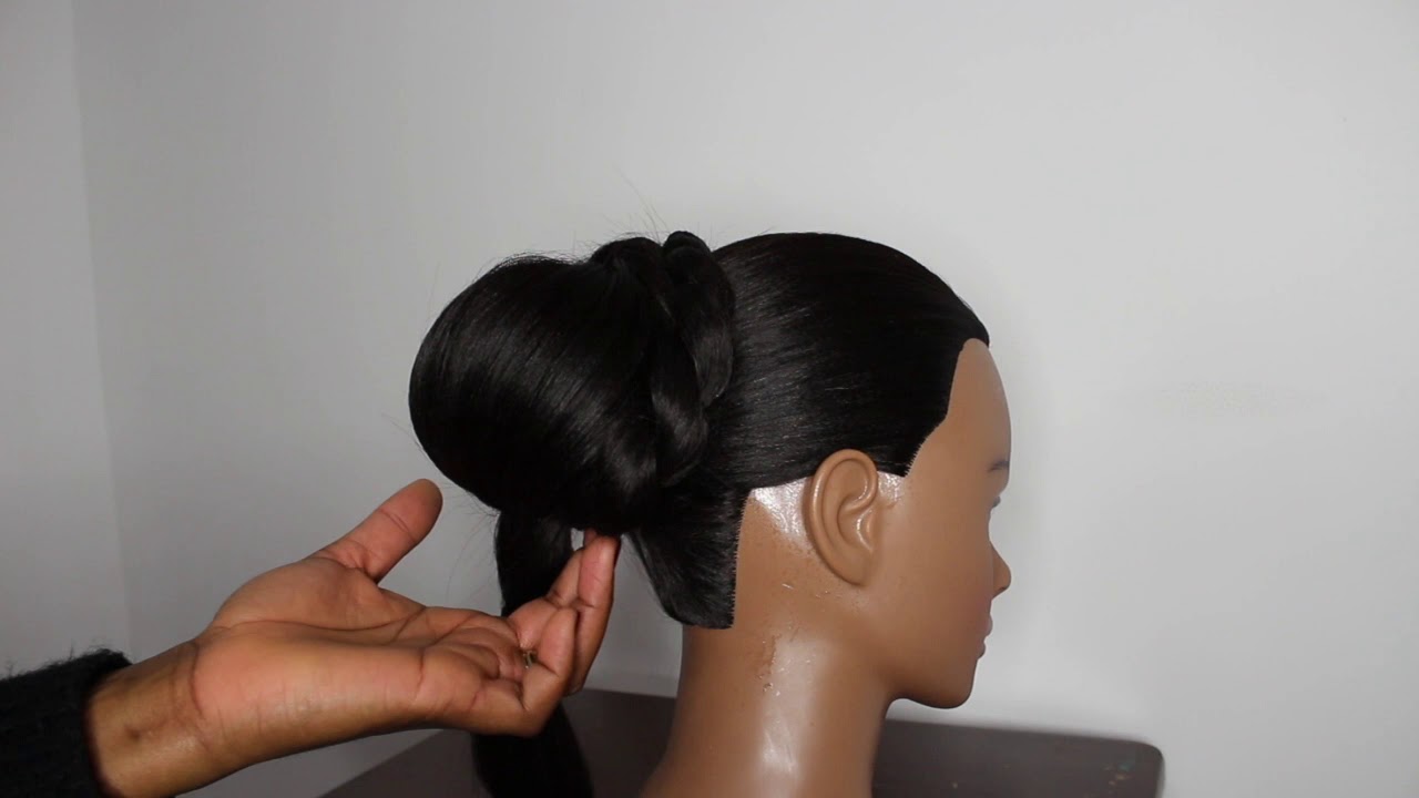 WEDDING HAIRSTYLE UPDO / COIFFURE DE MARIAGE CHIGNON