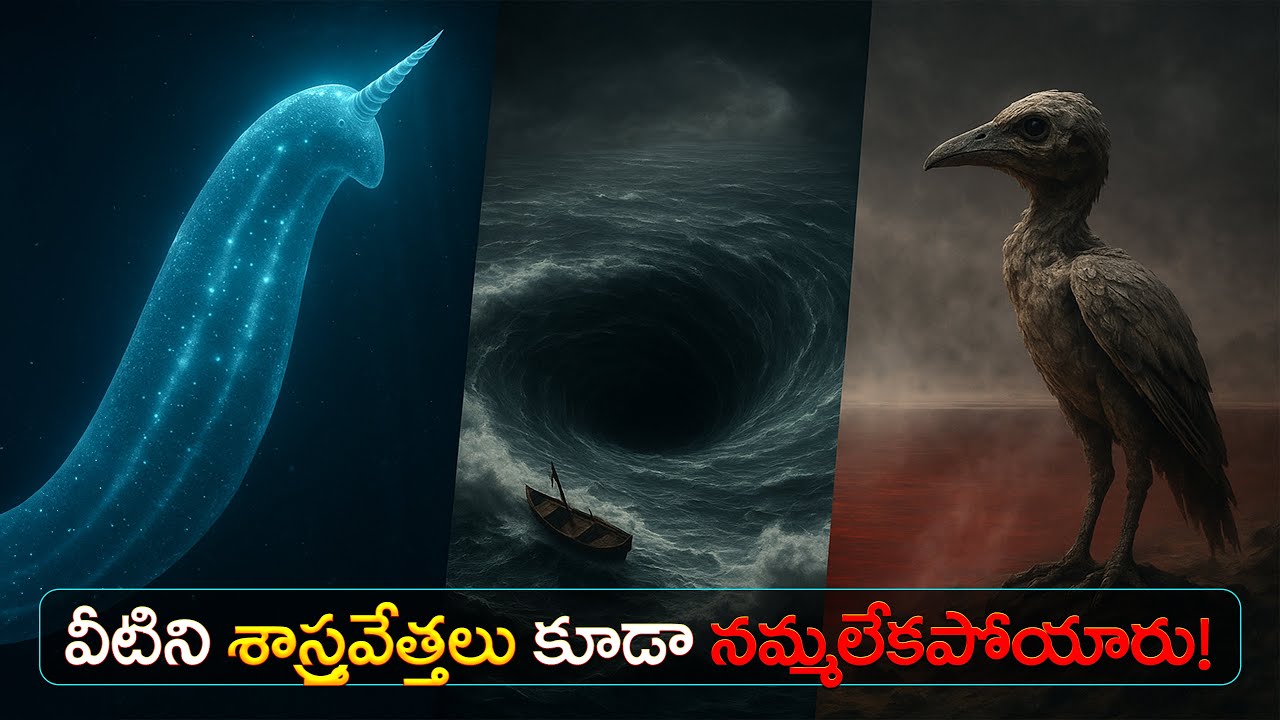 శాస్త్రవేత్తలకే షాక్ ఇచ్చిన సముద్ర రహస్యాలు! | 8 Ocean Phenomena That Even Shocked Scientists!