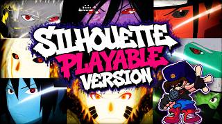 FNF NARUTO SHIPPUDEN - SILHOUETTE PLAYABLE VERSION