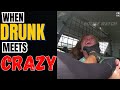 Drunk Psycho Arrested on a Bridge