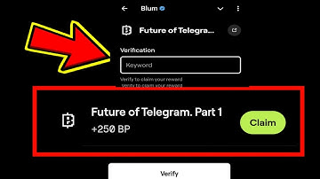 Future of Telegram. Part 1 Blum code | Future of Telegram Part 1 Blum Verification Keyeord