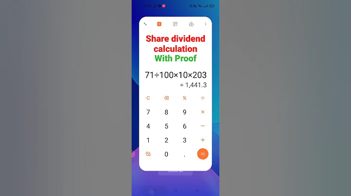 How to calculate Dividend Per Share #divident #dividendinvesting #dividendstocks - DayDayNews