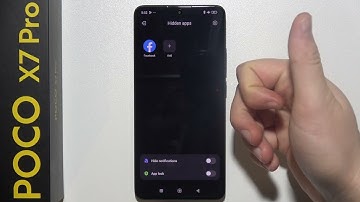 POCO X7 Pro: How to Find Hidden Apps