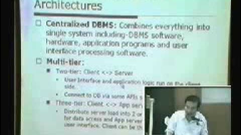 CPE452 - Advanced Database Concepts : Chapter 1 Part 9