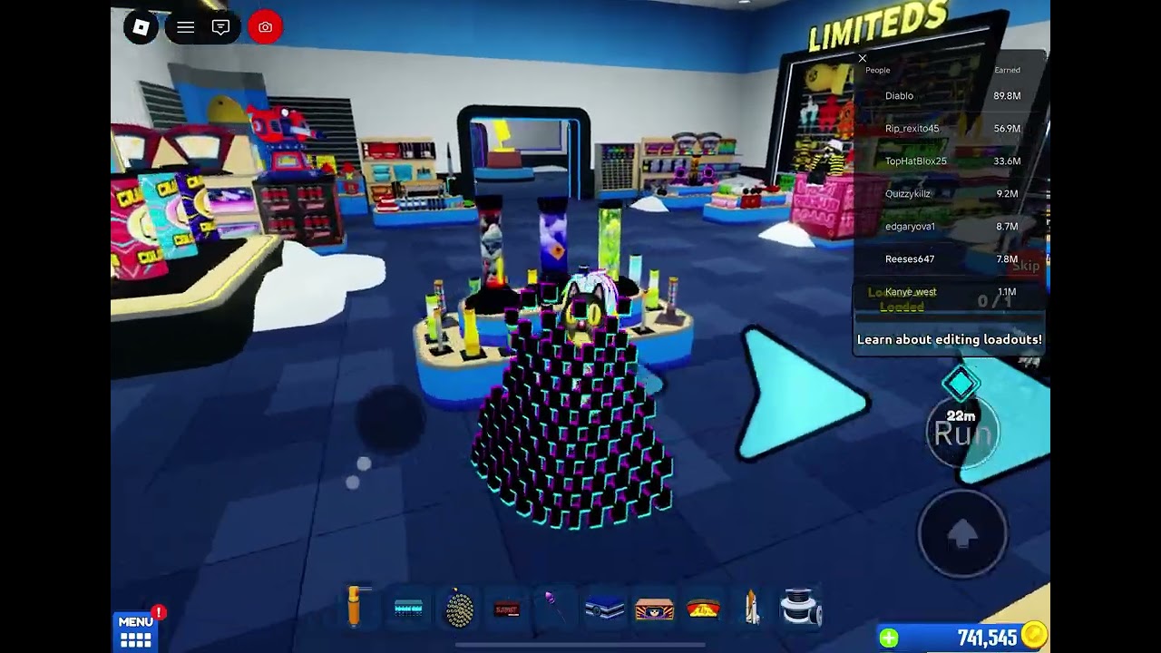 I’m playing firework playground and my firework set up is amazing 