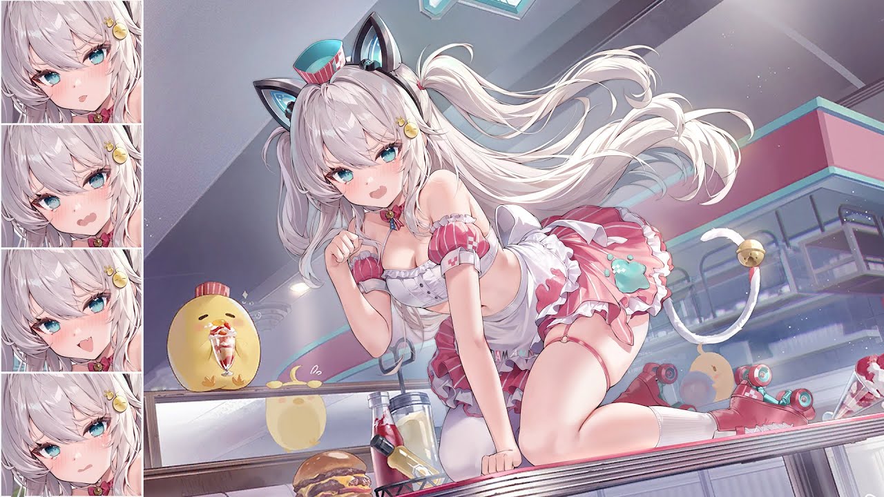 Azur lane】USS Hammann II Maid skin voice oath【アズールレーン