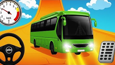 Bus Stunts Mega Ramp Racing - Impossible Driver Bus Simulator 3D  - Android Gameplay