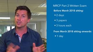 MRCP Part 2 Written Exam Update - Format changes to the exam.