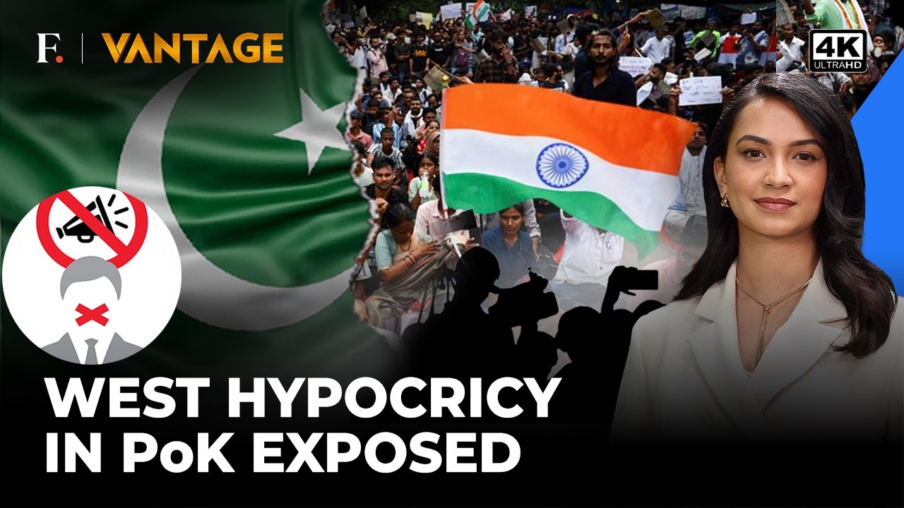 Western Media Silent on Pakistan Army's Atrocities Against PoK Protesters | Vantage on Firstpost |4K thumbnail