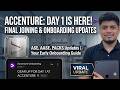 🔥Accenture Big News | Gear Up for Day-1 | Early Onboarding, AASE/ASE Process |Accenture Joining News
