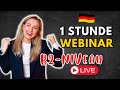 B2-Niveau. 1 Stunde WEBINAR 🇩🇪 Learn German Fast