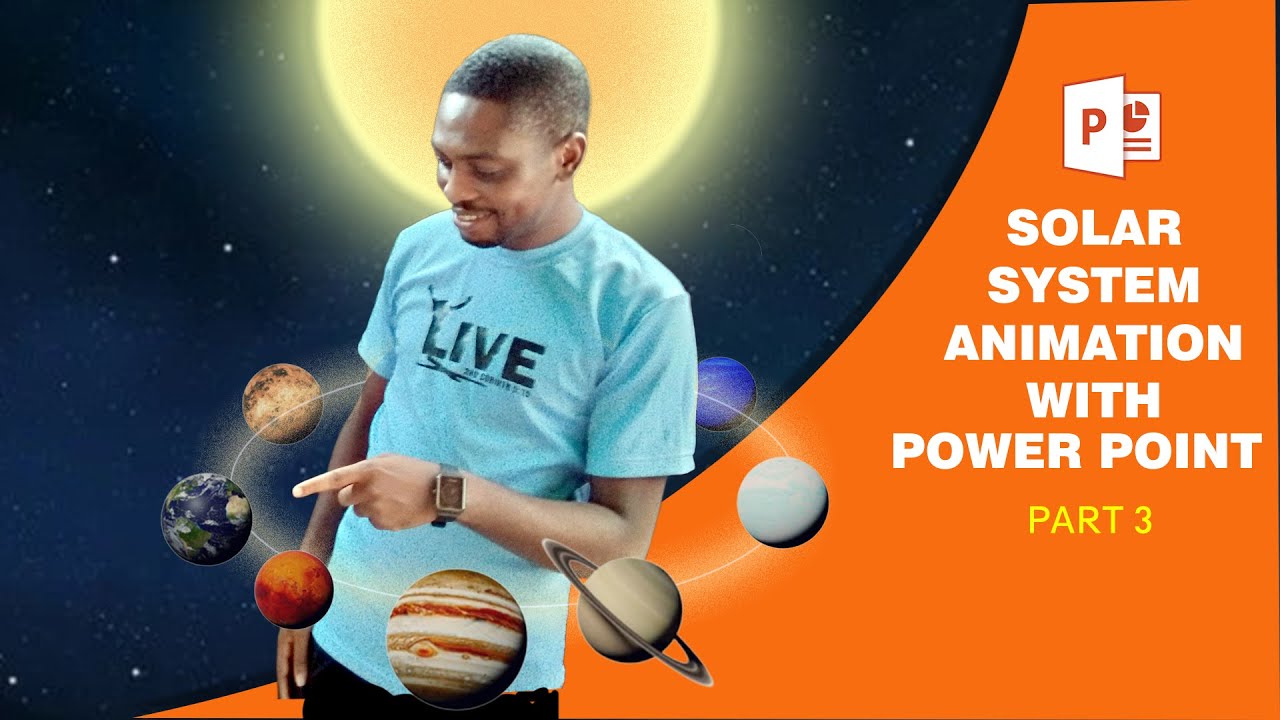 Solar System Animation with PowerPoint Part 3 | Adding Animation - YouTube